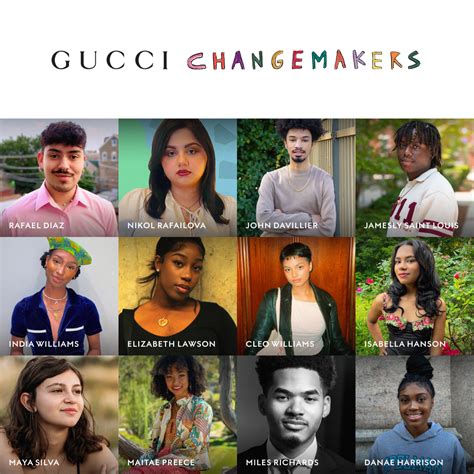 changemakers gucci|Gucci changemakers application.